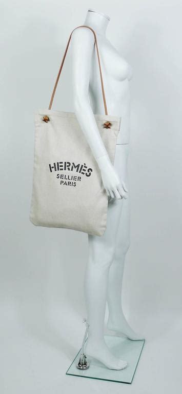 hermes aline canvas tote bag|hermes toile bag.